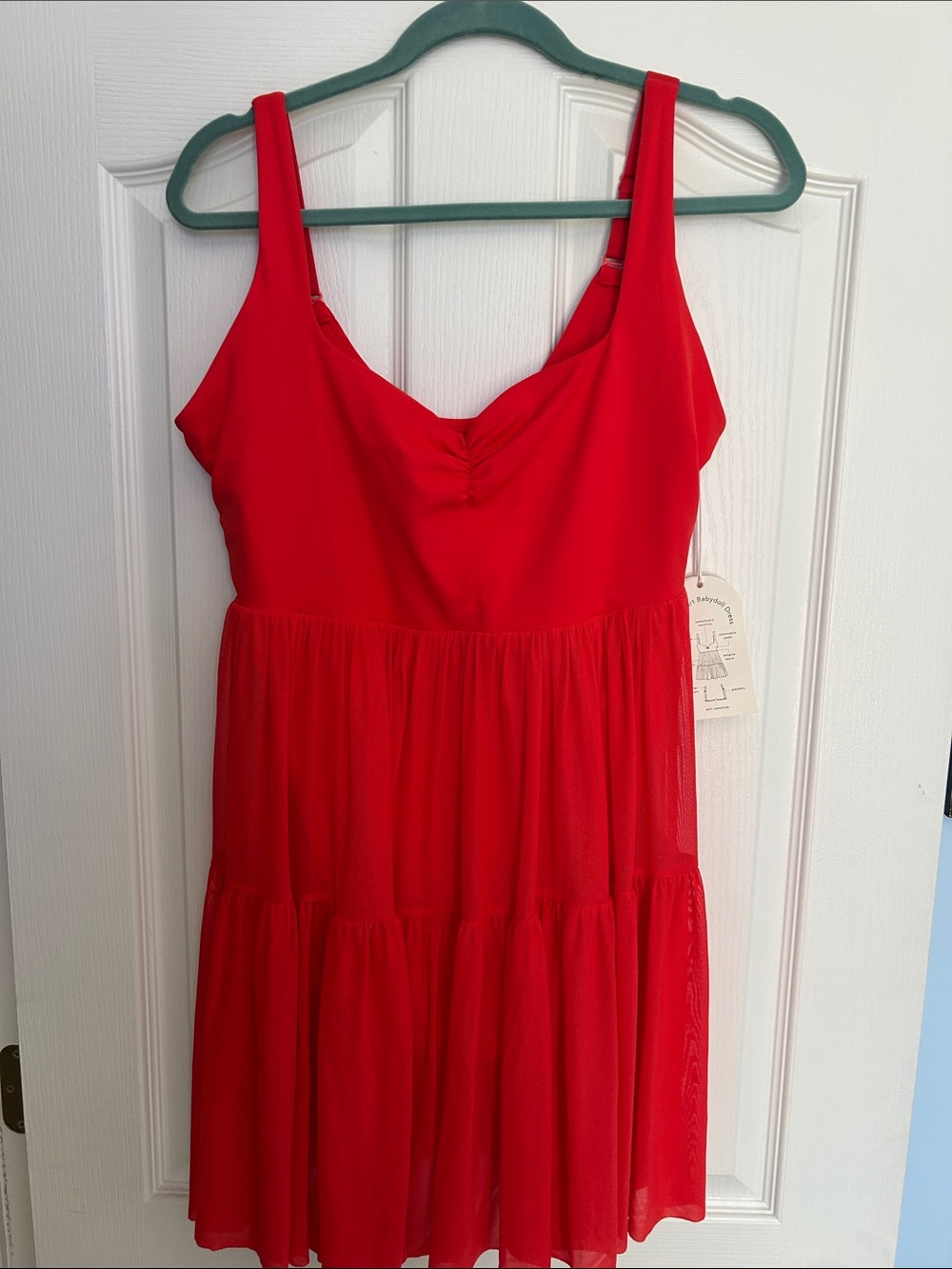 Blogilates 1X Women's Sweetheart Babydoll Dress